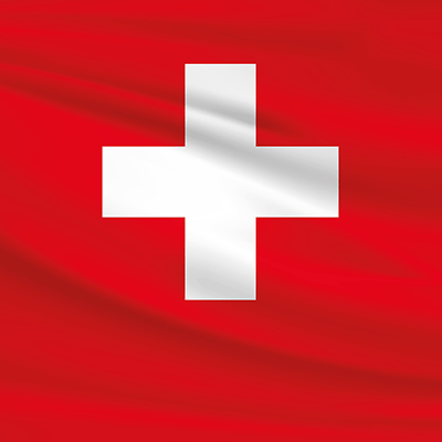 red background with white medical cross 